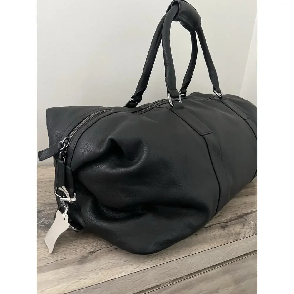 Genuine Land Rover Range Rover Black Weekender Bag Holdall Duffle Bag NWT